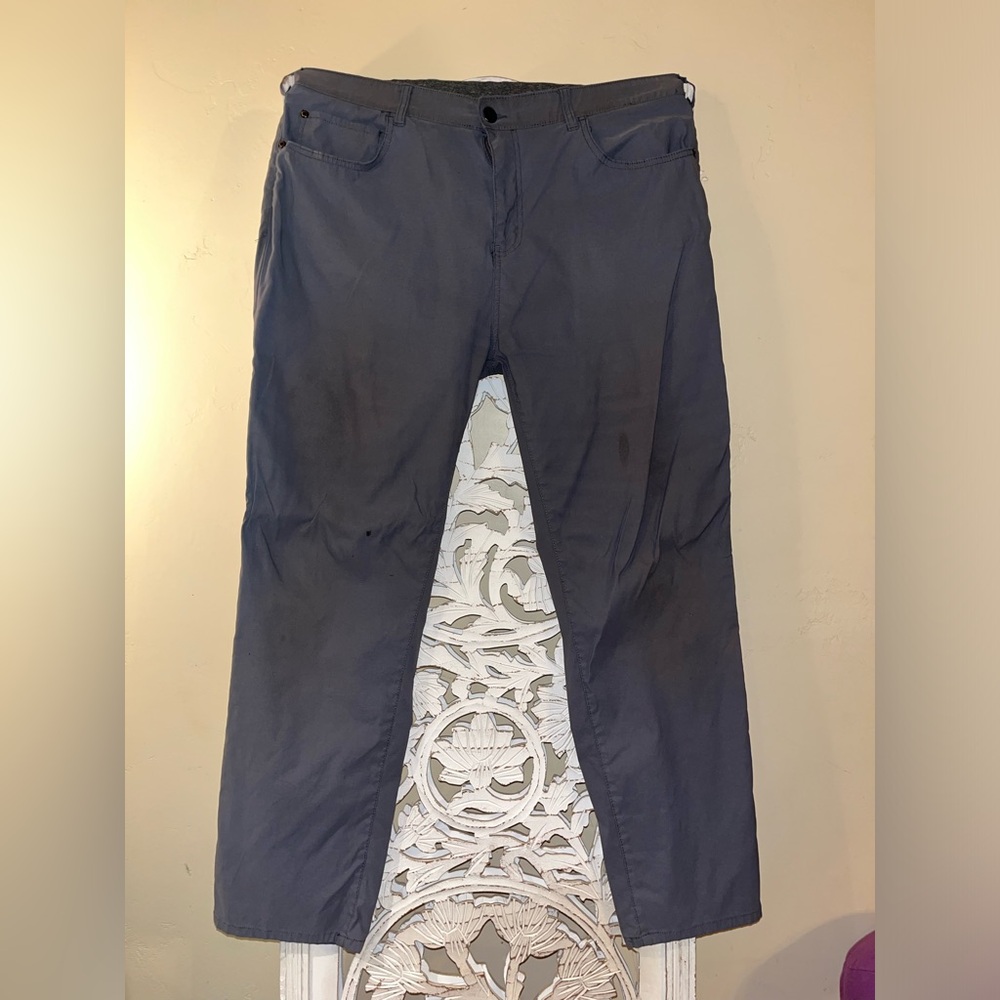 Men's Gray Casual Pants
